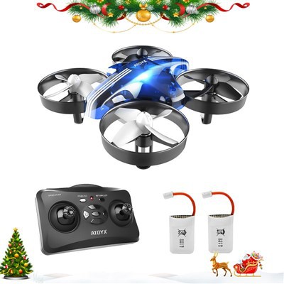 Mini Drone fun awọn ọmọde ati awọn olubere Blue